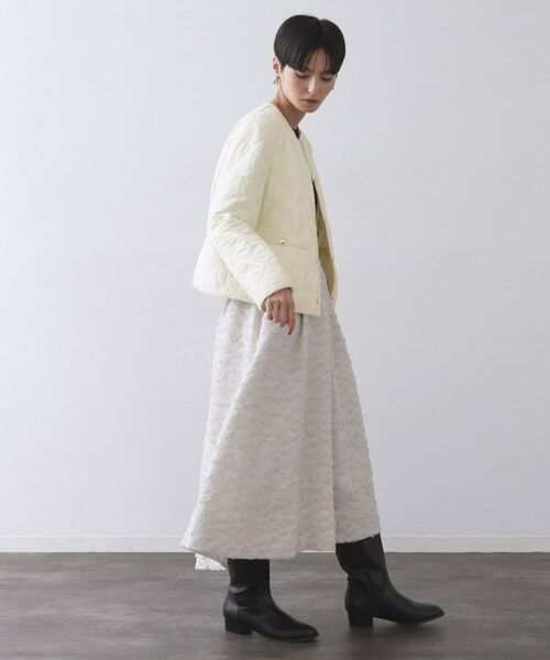 OPAQUE.CLIP / オペーク ドット クリップ ノーカラージャケット | 撥水キルティングノーカラージャケット【洗濯機洗い可】 | 詳細24