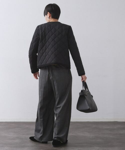 OPAQUE.CLIP / オペーク ドット クリップ ノーカラージャケット | 撥水キルティングノーカラージャケット【洗濯機洗い可】 | 詳細30