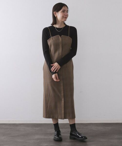 OPAQUE.CLIP / オペーク ドット クリップ ニット・セーター | シアーリブニット【洗濯機OK】 | 詳細10