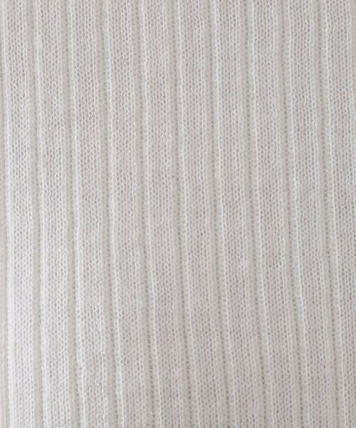 OPAQUE.CLIP / オペーク ドット クリップ ニット・セーター | シアーリブニット【洗濯機OK】 | 詳細4