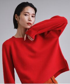 OPAQUE.CLIP / オペーク ドット クリップ ニット・セーター | 【es】メリノウール クルーミドルゲージニット