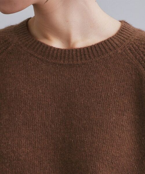 OPAQUE.CLIP / オペーク ドット クリップ ニット・セーター | 【es】メリノウール クルーミドルゲージニット | 詳細16