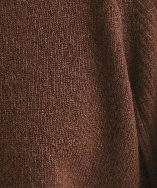 OPAQUE.CLIP / オペーク ドット クリップ ニット・セーター | 【es】メリノウール クルーミドルゲージニット | 詳細4