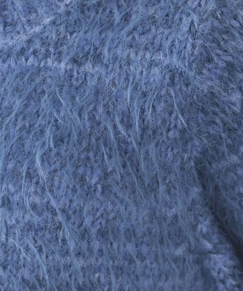 OPAQUE.CLIP / オペーク ドット クリップ ニット・セーター | フェザーヤーンニット【洗濯機OK/抗ピル】 | 詳細12
