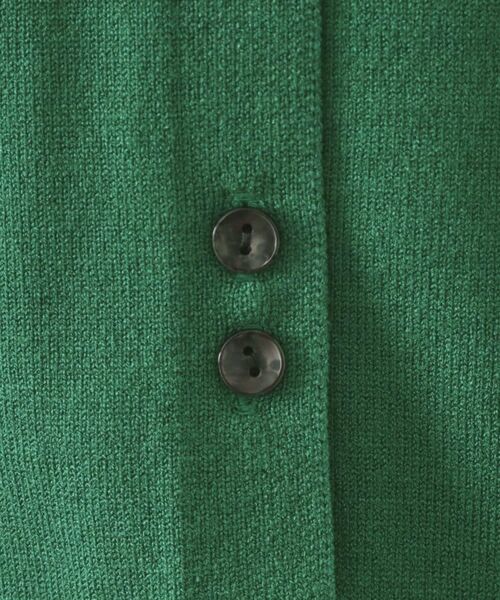 OPAQUE.CLIP / オペーク ドット クリップ ニット・セーター | 袖口ドッキング ポロ衿デザインニット【洗濯機OK】 | 詳細8