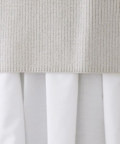 OPAQUE.CLIP / オペーク ドット クリップ その他トップス | 《ツインセット》ショートラメニット×フレアタンクトップ【洗濯機OK】 | 詳細28