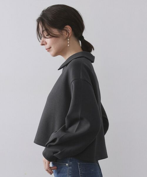 OPAQUE.CLIP / オペーク ドット クリップ カットソー | スキッパートップス【UVケア/洗濯機OK】 | 詳細1