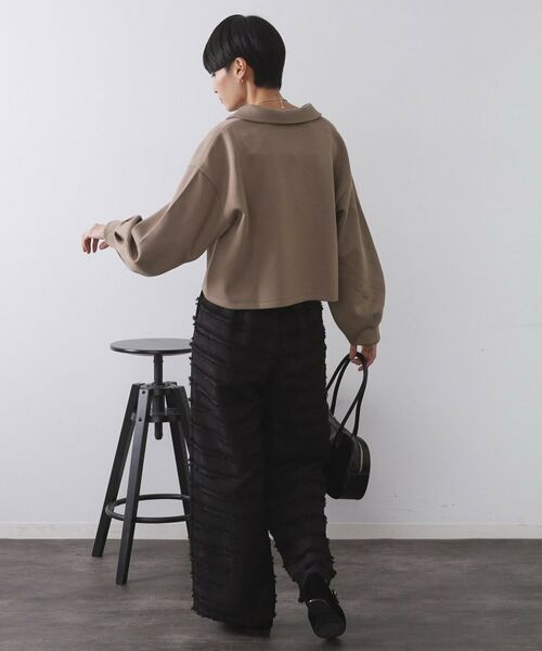 OPAQUE.CLIP / オペーク ドット クリップ カットソー | スキッパートップス【UVケア/洗濯機OK】 | 詳細7