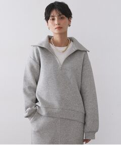 OPAQUE.CLIP / オペーク ドット クリップ カットソー | ハーフジップトップス/セットアップ対応可【洗濯機OK】