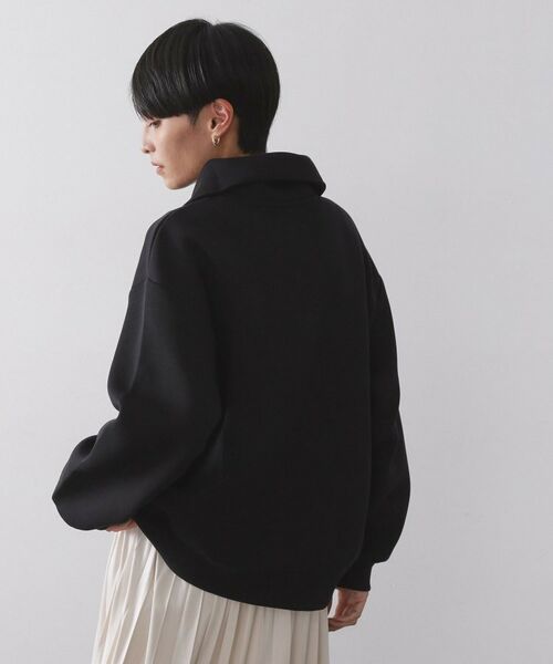 OPAQUE.CLIP / オペーク ドット クリップ カットソー | ハーフジップトップス/セットアップ対応可【洗濯機OK】 | 詳細10