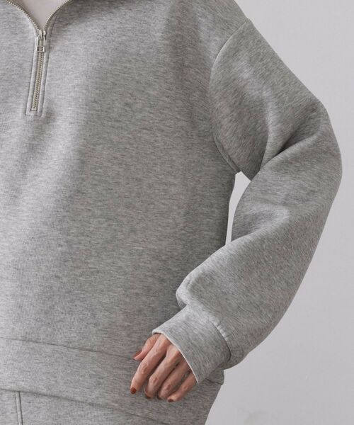 OPAQUE.CLIP / オペーク ドット クリップ カットソー | ハーフジップトップス/セットアップ対応可【洗濯機OK】 | 詳細17