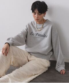 OPAQUE.CLIP / オペーク ドット クリップ カットソー | 刺繍ロゴスウェット【洗濯機OK】