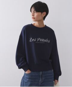 OPAQUE.CLIP / オペーク ドット クリップ カットソー | 刺繍ロゴスウェット【洗濯機OK】