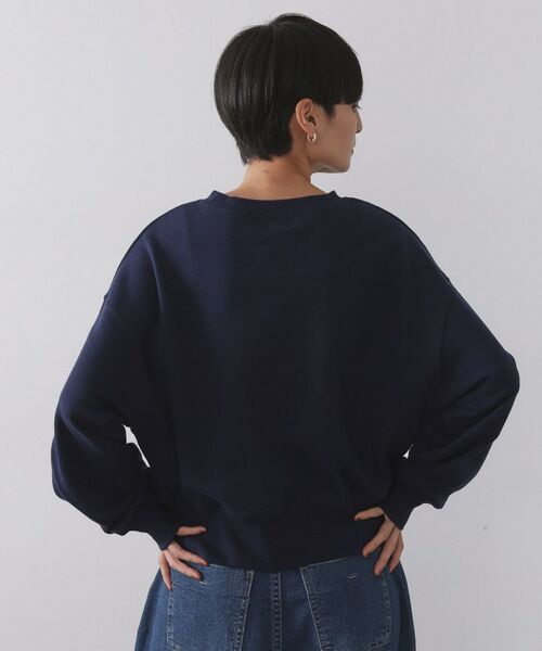 OPAQUE.CLIP / オペーク ドット クリップ カットソー | 刺繍ロゴスウェット【洗濯機OK】 | 詳細11