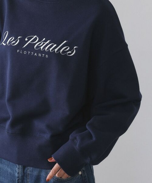 OPAQUE.CLIP / オペーク ドット クリップ カットソー | 刺繍ロゴスウェット【洗濯機OK】 | 詳細13