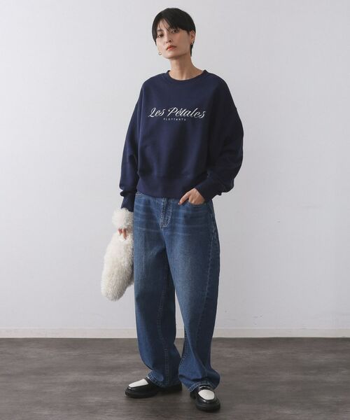 OPAQUE.CLIP / オペーク ドット クリップ カットソー | 刺繍ロゴスウェット【洗濯機OK】 | 詳細7