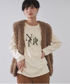 OPAQUE.CLIP / オペーク ドット クリップ カットソー | ロングロゴTシャツ【洗濯機OK】