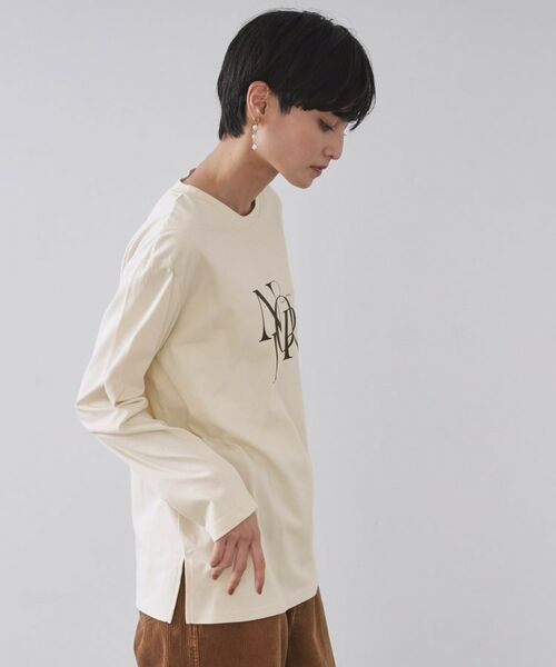 OPAQUE.CLIP / オペーク ドット クリップ カットソー | ロングロゴTシャツ【洗濯機OK】 | 詳細10