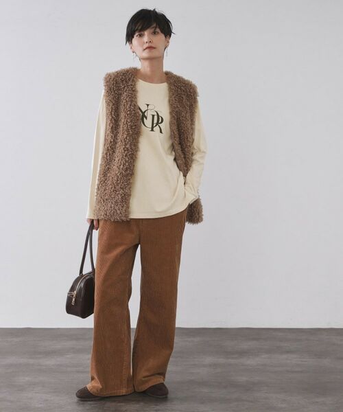 OPAQUE.CLIP / オペーク ドット クリップ カットソー | ロングロゴTシャツ【洗濯機OK】 | 詳細12