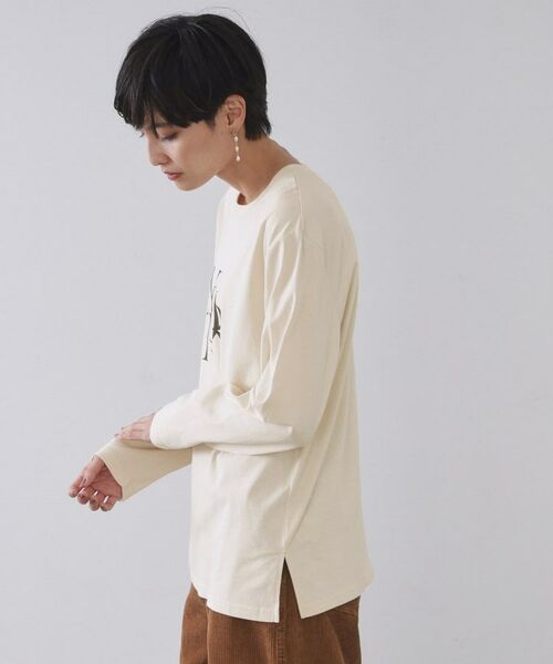 OPAQUE.CLIP / オペーク ドット クリップ カットソー | ロングロゴTシャツ【洗濯機OK】 | 詳細15