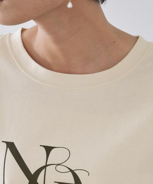 OPAQUE.CLIP / オペーク ドット クリップ カットソー | ロングロゴTシャツ【洗濯機OK】 | 詳細17