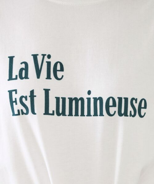 OPAQUE.CLIP / オペーク ドット クリップ カットソー | ロングロゴTシャツ【洗濯機OK】 | 詳細5