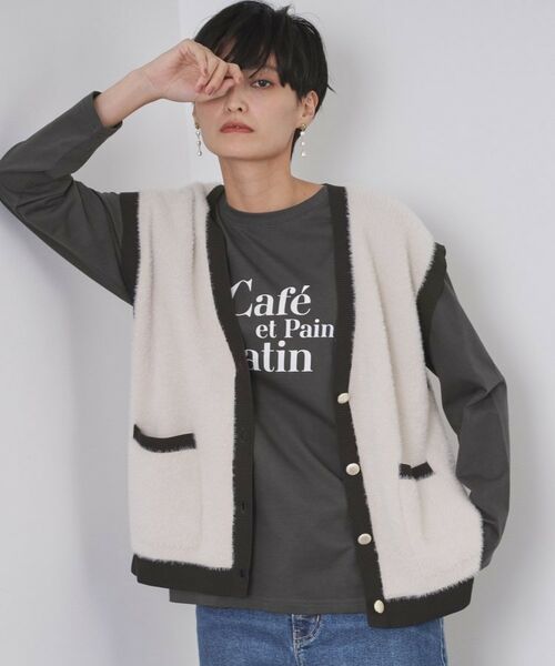 OPAQUE.CLIP / オペーク ドット クリップ カットソー | ロングロゴTシャツ【洗濯機OK】 | 詳細6