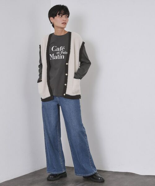 OPAQUE.CLIP / オペーク ドット クリップ カットソー | ロングロゴTシャツ【洗濯機OK】 | 詳細7