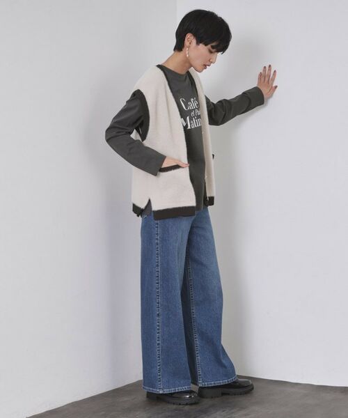 OPAQUE.CLIP / オペーク ドット クリップ カットソー | ロングロゴTシャツ【洗濯機OK】 | 詳細8