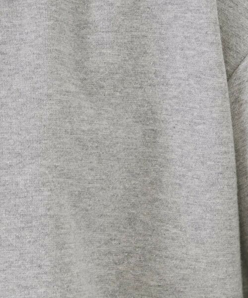 OPAQUE.CLIP / オペーク ドット クリップ スウェット | ラメ裏毛ショートプルオーバー【洗濯機OK】 | 詳細8