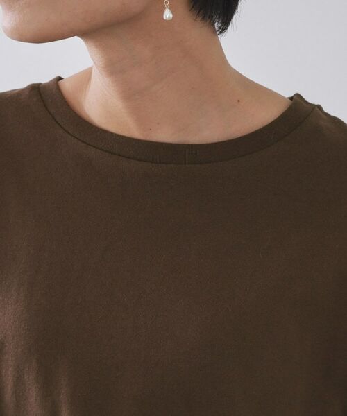 OPAQUE.CLIP / オペーク ドット クリップ カットソー | リラクシーロングTシャツ【洗濯機OK】 | 詳細16