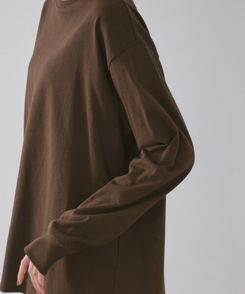 OPAQUE.CLIP / オペーク ドット クリップ カットソー | リラクシーロングTシャツ【洗濯機OK】 | 詳細17