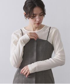 OPAQUE.CLIP / オペーク ドット クリップ カットソー | フロッキーチュールトップス【洗濯機OK】