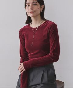 OPAQUE.CLIP / オペーク ドット クリップ カットソー | フロッキーチュールトップス【洗濯機OK】