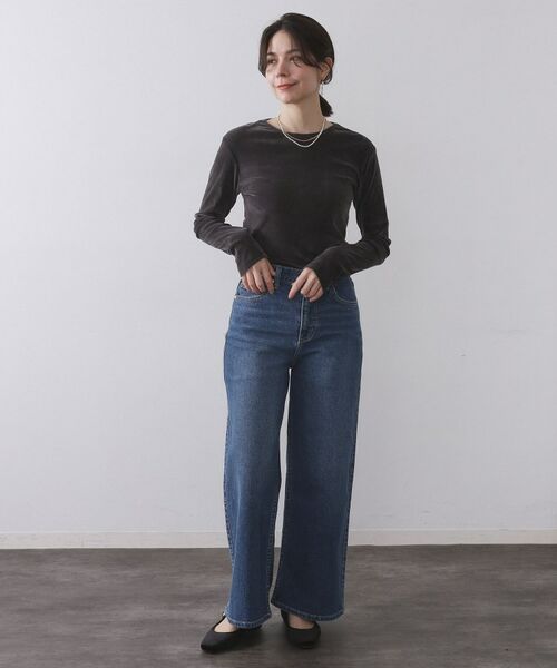 OPAQUE.CLIP / オペーク ドット クリップ カットソー | フロッキーチュールトップス【洗濯機OK】 | 詳細14