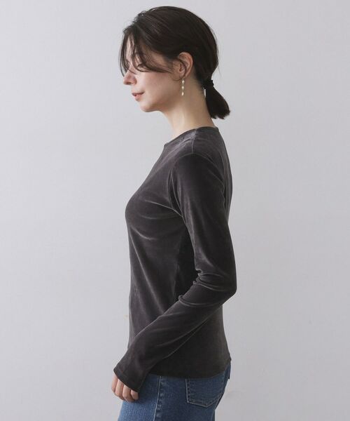 OPAQUE.CLIP / オペーク ドット クリップ カットソー | フロッキーチュールトップス【洗濯機OK】 | 詳細18