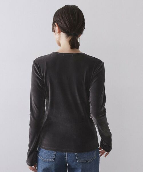 OPAQUE.CLIP / オペーク ドット クリップ カットソー | フロッキーチュールトップス【洗濯機OK】 | 詳細19