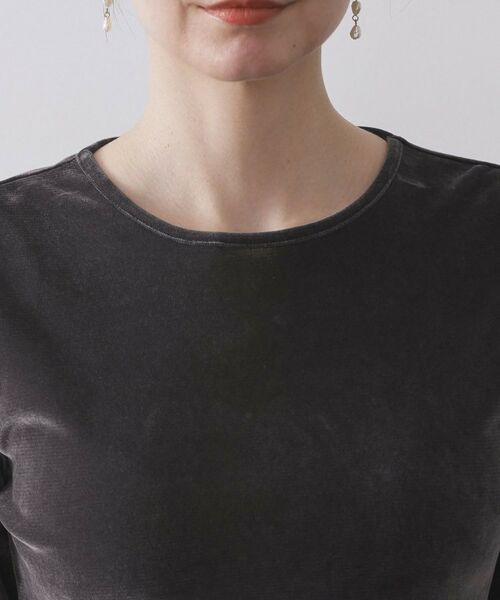 OPAQUE.CLIP / オペーク ドット クリップ カットソー | フロッキーチュールトップス【洗濯機OK】 | 詳細20