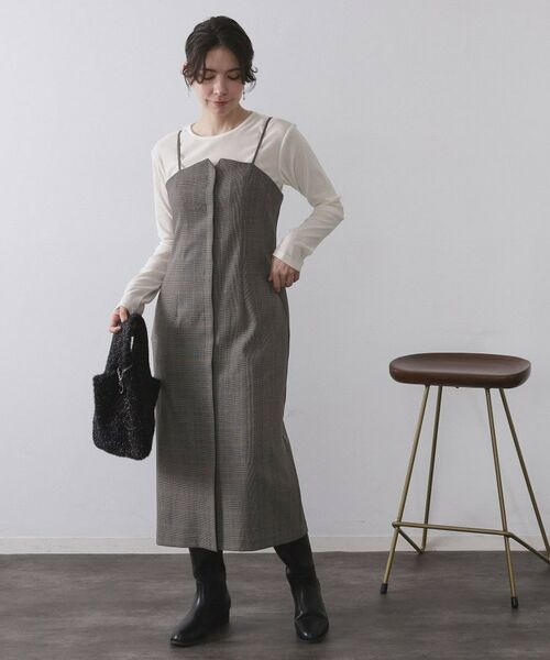 OPAQUE.CLIP / オペーク ドット クリップ カットソー | フロッキーチュールトップス【洗濯機OK】 | 詳細6