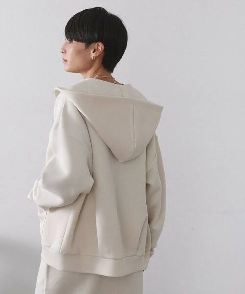 OPAQUE.CLIP / オペーク ドット クリップ カーディガン・ボレロ | ダブルジップフーディ/セットアップ対応【洗濯機OK】 | 詳細1