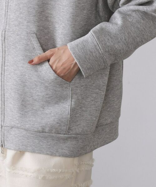 OPAQUE.CLIP / オペーク ドット クリップ カーディガン・ボレロ | ダブルジップフーディ/セットアップ対応【洗濯機OK】 | 詳細18