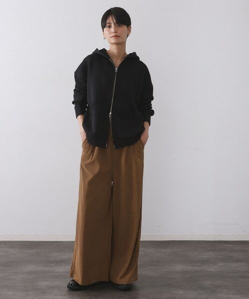 OPAQUE.CLIP / オペーク ドット クリップ カーディガン・ボレロ | ダブルジップフーディ/セットアップ対応【洗濯機OK】 | 詳細6