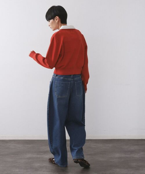 OPAQUE.CLIP / オペーク ドット クリップ カーディガン・ボレロ | 《andGIRL掲載》金ボタンニットカーディガン/衿取り外し可【洗濯機OK】 | 詳細11