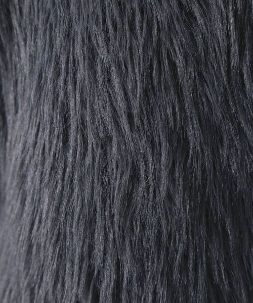 OPAQUE.CLIP / オペーク ドット クリップ ベスト | 《andGIRL掲載》シャギーニット ショートベスト【洗濯機OK】 | 詳細4