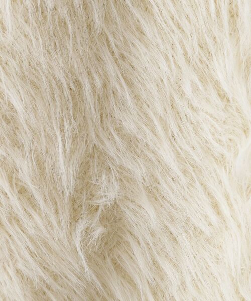 OPAQUE.CLIP / オペーク ドット クリップ ベスト | 《andGIRL掲載》シャギーニット ショートベスト【洗濯機OK】 | 詳細8