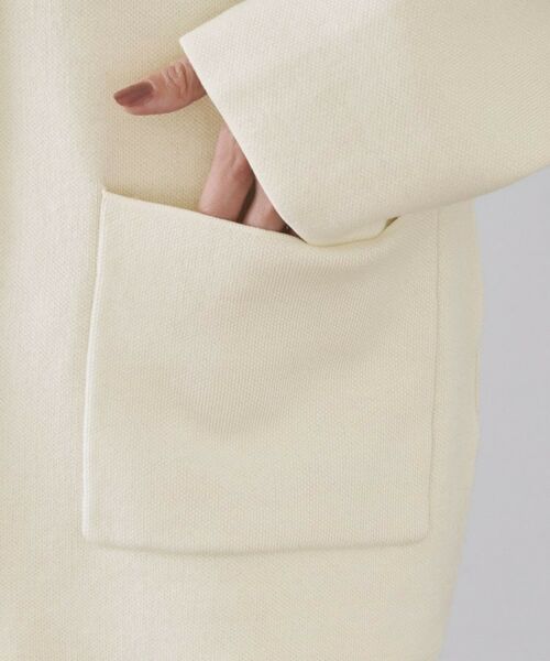 OPAQUE.CLIP / オペーク ドット クリップ カーディガン・ボレロ | スナップボタン ダブルフェイス配色ニットカーディガン【洗濯機OK】 | 詳細29