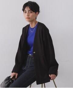 OPAQUE.CLIP / オペーク ドット クリップ カーディガン・ボレロ | ペプラムカーディガン【UVケア/洗濯機OK】