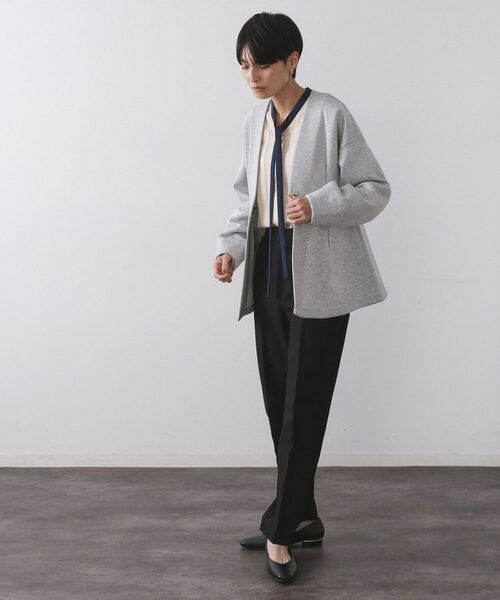 OPAQUE.CLIP / オペーク ドット クリップ カーディガン・ボレロ | ペプラムカーディガン【UVケア/洗濯機OK】 | 詳細11