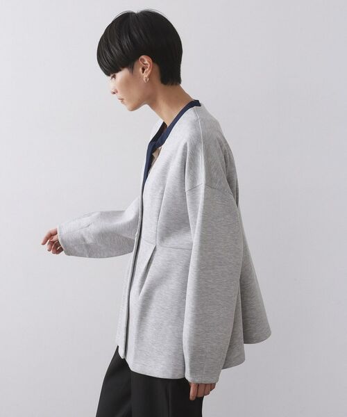 OPAQUE.CLIP / オペーク ドット クリップ カーディガン・ボレロ | ペプラムカーディガン【UVケア/洗濯機OK】 | 詳細14