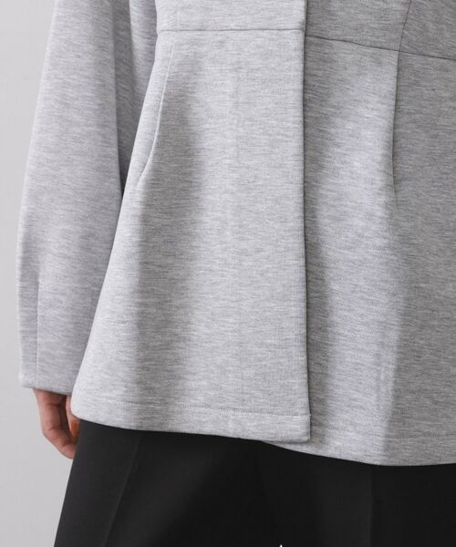 OPAQUE.CLIP / オペーク ドット クリップ カーディガン・ボレロ | ペプラムカーディガン【UVケア/洗濯機OK】 | 詳細18